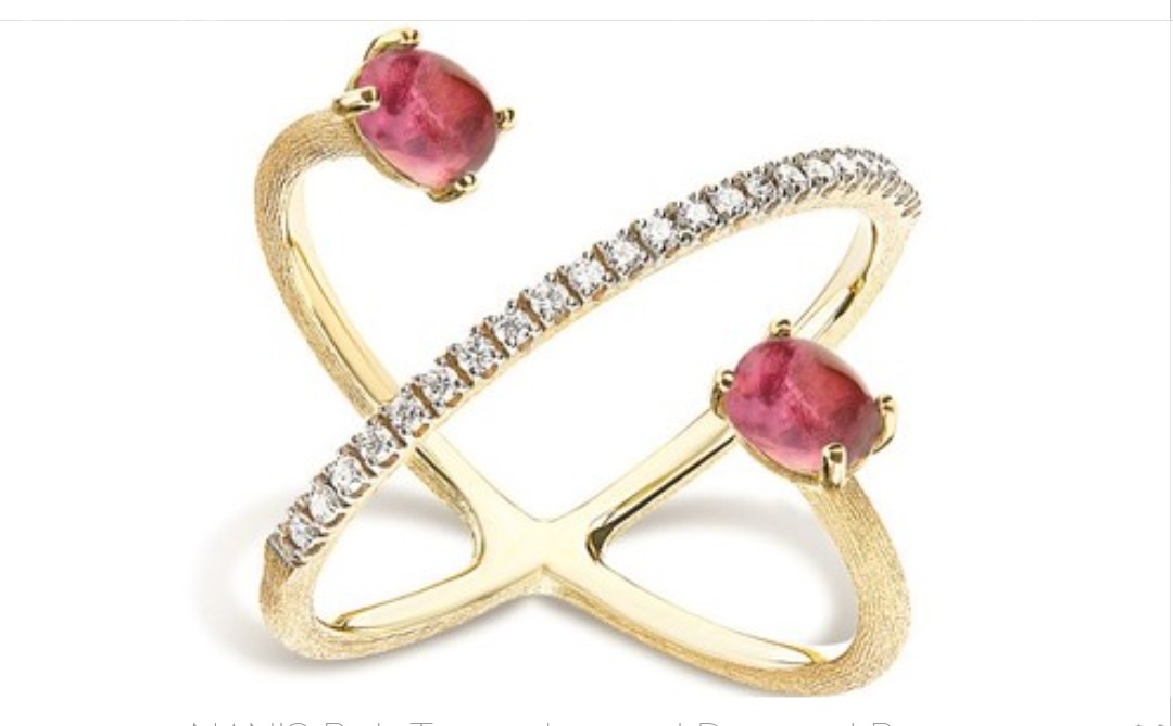 Nanis Pink Tourmaline Ring