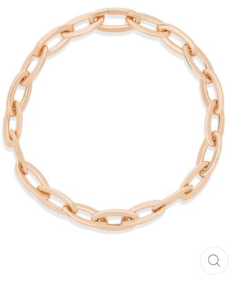 Nanis Italian Jewels: Libera Icon Rose Gold Chain Necklace .