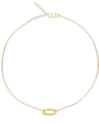 NANIS 18kt Yellow Gold Italian Necklace .