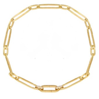 NANIS 18kt Yellow Gold and Diamond Necklace .