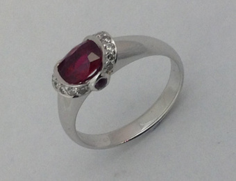 Ruby & Diamond Dress Ring