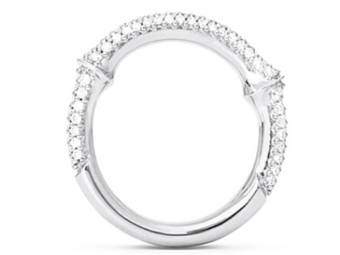 Ole Lynggaard White Gold and Diamond Ring
