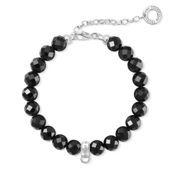 Thomas Sabo Black Obsidian Charm Bracelet cx0226