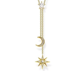 Thomas Sabo Gold Star and Moon N/Lace tke1900y