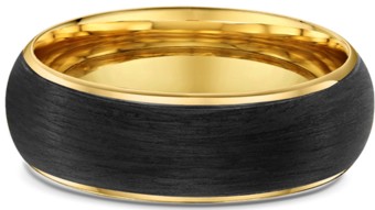 Dora 585B00 Carbon Fibre and Yellow Gold 