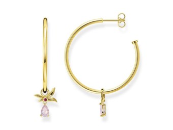 Thomas Sabo Magic Garden Gold Earrings tcr662y