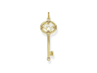 Thomas Sabo Key Pendant Gold tpe895y