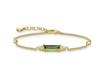 Thomas Sabo Emerald Green Bracelet ta2018gy