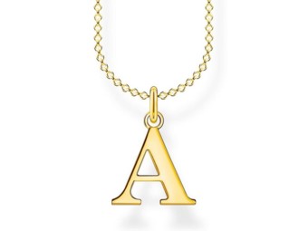 Thomas Sabo Initial Necklace Gold tke2010y