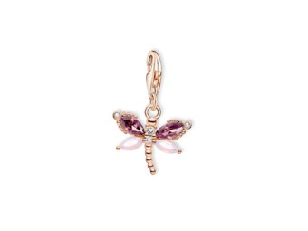 Thomas Sabo pink Dragonfly CC1873