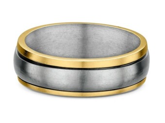SALE Dora 7202 Titanium and 9K yellow Gold