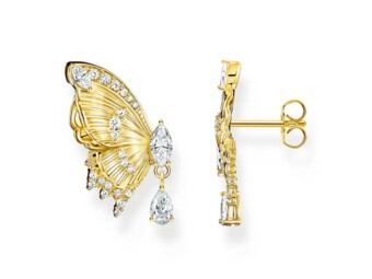 Thomas Sabo Gold Butterfly earrings th2328y