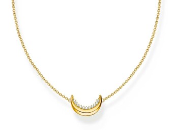 Thomas Sabo Moon Necklace Gold tke2299y
