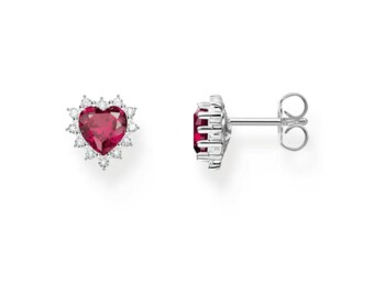Thomas Sabo Red Heart studs th2315re
