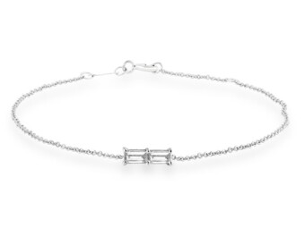 White Gold Diamond Bracelet