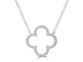 White Gold Diamond Necklace