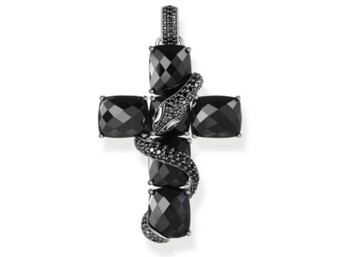 Thomas Sabo Snake on Cross Pendant tpe968bcz