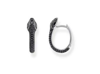 Thomas Sabo Snake Hoop Earrings tcr734bcz