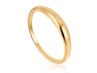 14K Gold Magma Dome Ring