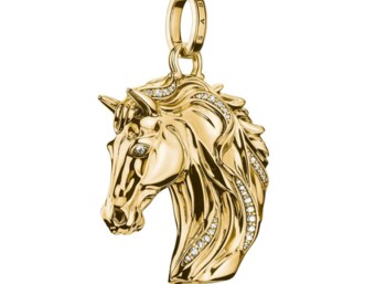 Thomas Sabo Horse Pendant Tpe989Y